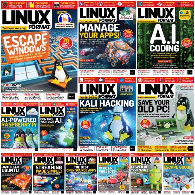 【英国版】《Linux Format UK》2023年合集Linux操作系统测评教程软件安装管理关键技术趋势pdf杂志（13本）
