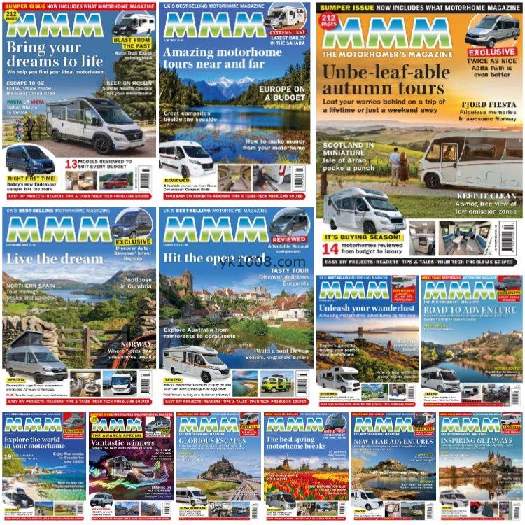 【英国版】《MMM The Motorhomers’ Magazine》2023年合集房车户外旅游车价格选购指南pdf杂志（13本）