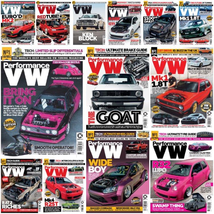 【英国版】《Performance VW》2023年合集大众汽车性能改装粉丝爱好配音pdf杂志（13本）