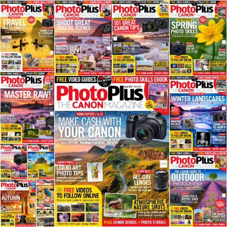 【英国版】《PhotoPlus The Canon》2023年合集佳能相机单反EOS摄影初学者爱好者专业风景动物人物肖像摄影pdf杂志（13本）