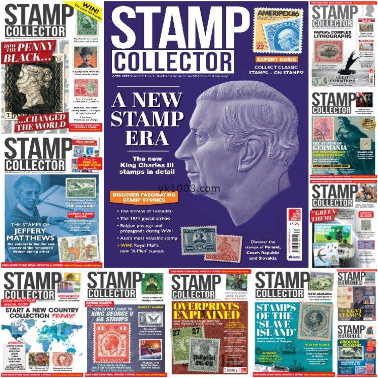 【英国版】《Stamp Collector》2023年合集集邮者邮票收藏拍卖发行专业集邮家学习pdf杂志（12本）