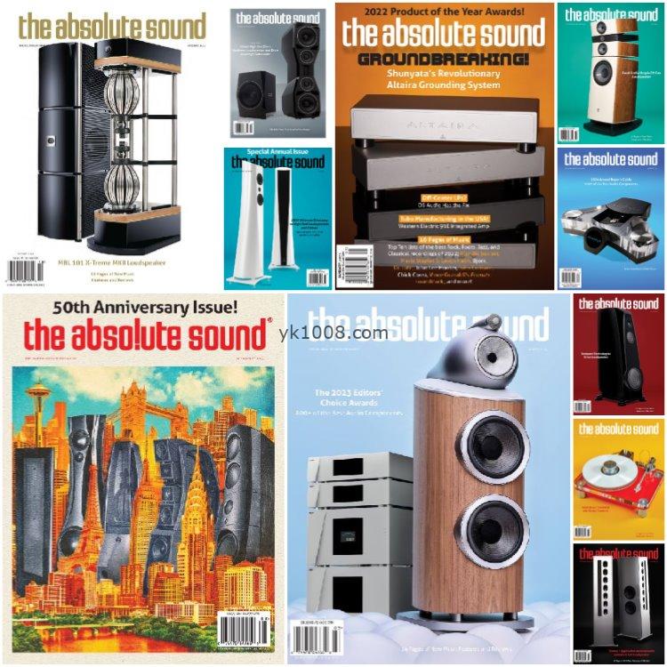 【美国版】《The Absolute Sound》2023年合集高性能音频音响设备测评pdf杂志（11本）