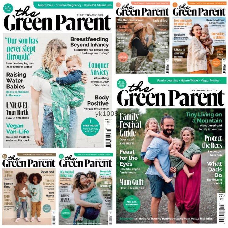 【英国版】《The Green Parent》2023年合集自然育儿孩子教育培养方式灵感方法pdf杂志（6本）