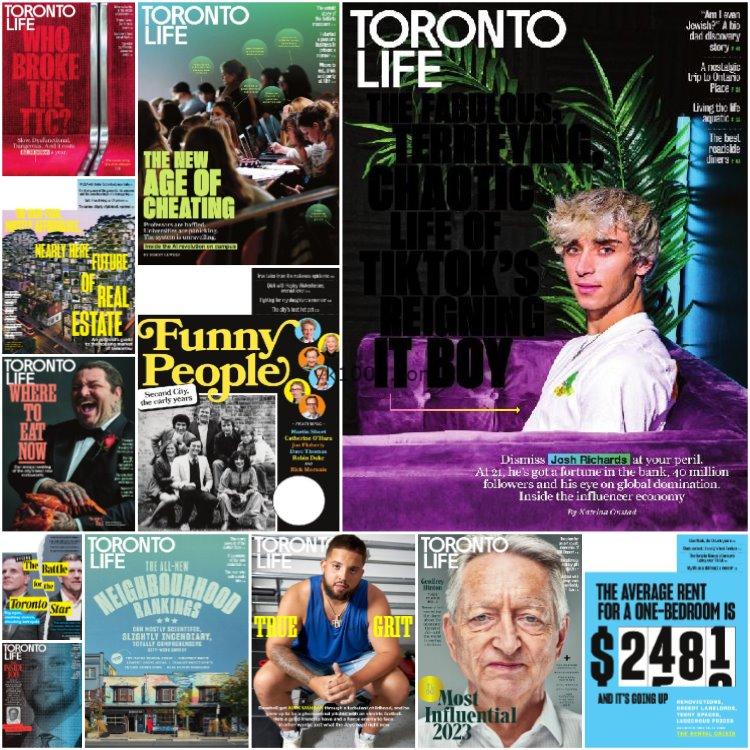 【加拿大】《Toronto Life》2023年合集多伦多日常生活购物文化新闻权威pdf杂志（12本）
