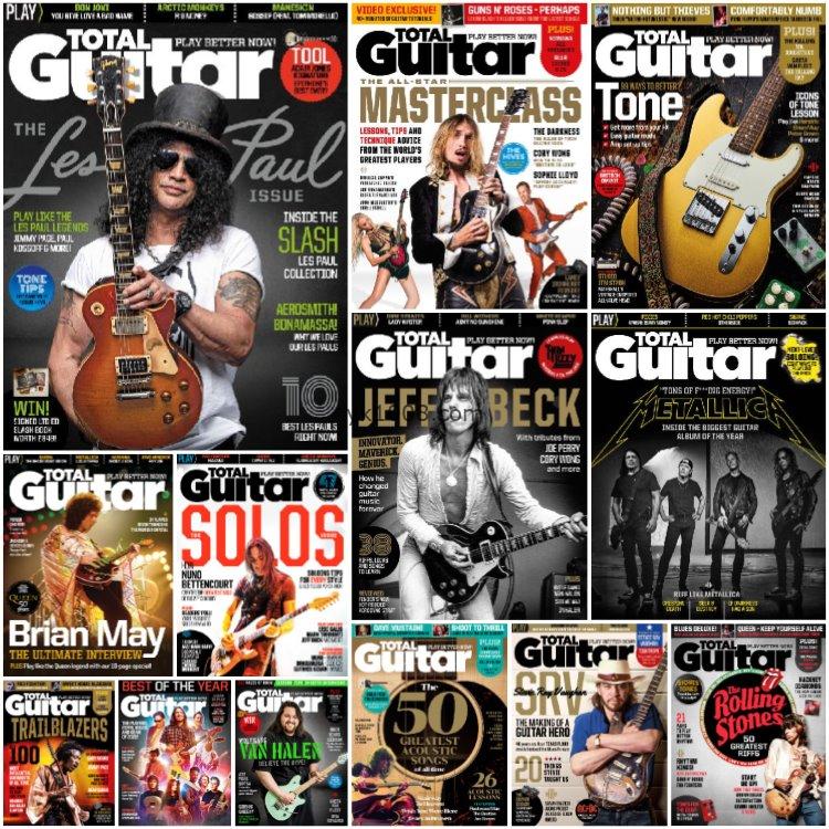 【英国版】《Total Guitar》2023年合集欧洲最畅销吉他演出课程表演设备评测pdf杂志（13本）