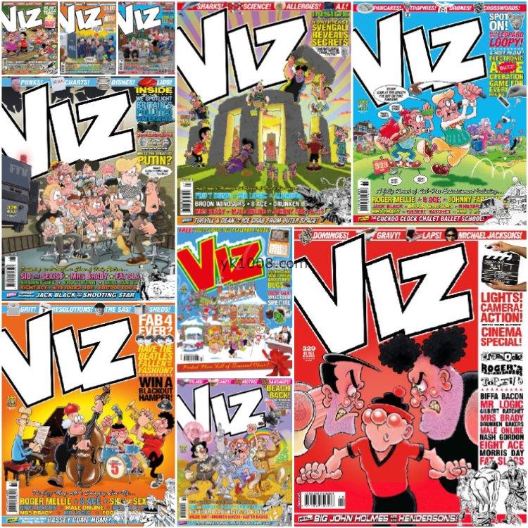 【英国版】《Viz》2023年合集尖锐讽刺艺术故事漫画pdf杂志（10本）