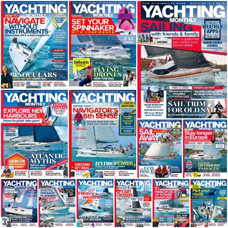 【英国版】《Yachting Monthly》2023年合集英国游艇市场驾驶海峡海岸巡航娱乐pdf杂志（13本）