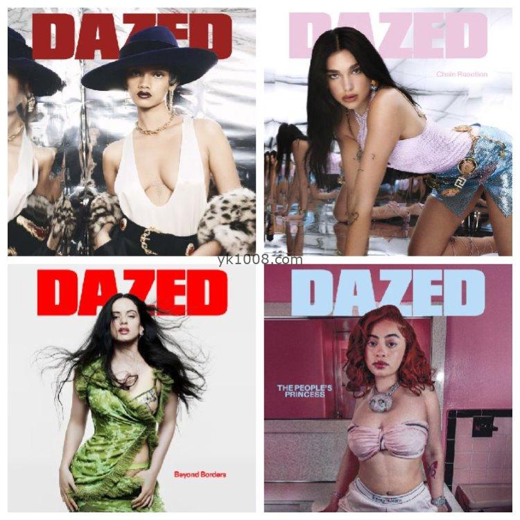 【英国版】《Dazed》2023年合集开创新独特时尚文化惊叹激进青年审美读物pdf杂志（4本）