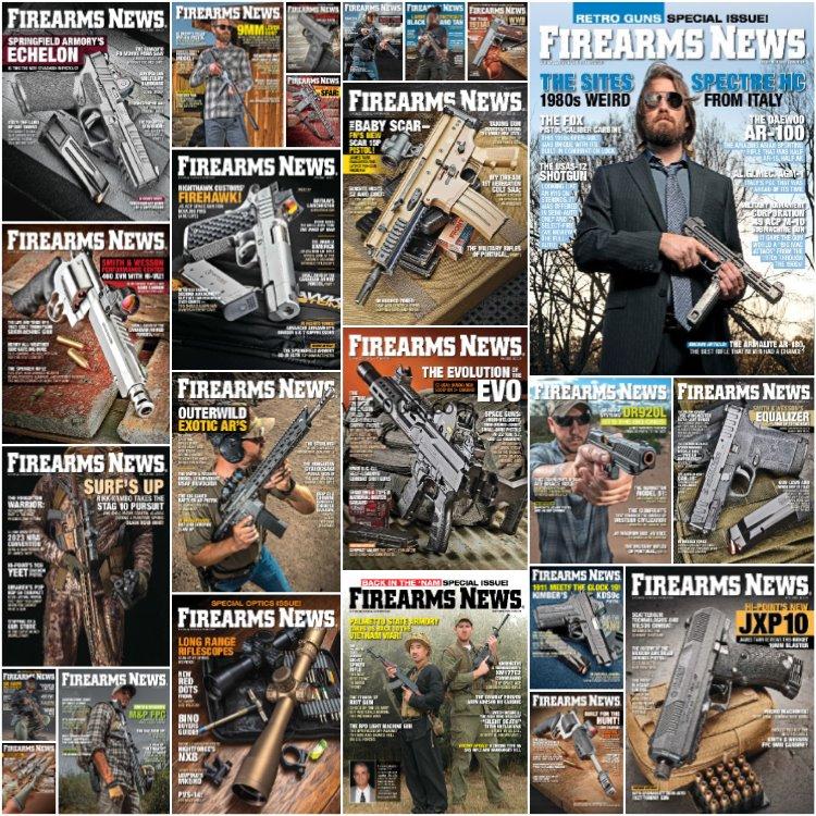 【英国版】《Firearms News》2023年合集枪械枪支爱好者兴趣配件枪械数据信息pdf杂志（24本）