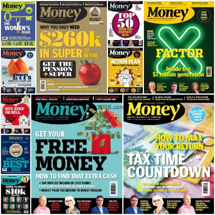 【澳大利亚】《Money Australia》2023年合集财务管理金钱投资省钱金融作家研究pdf杂志（11本）