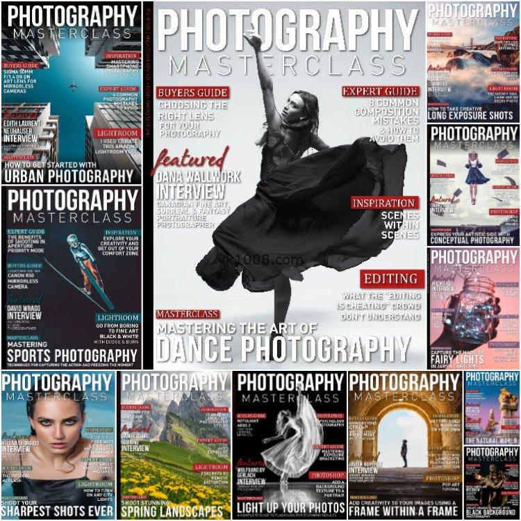 【英国版】《Photography Masterclass》2023年合集数码摄影杂志摄影技巧教程专家建议帮助pdf杂志（12本）