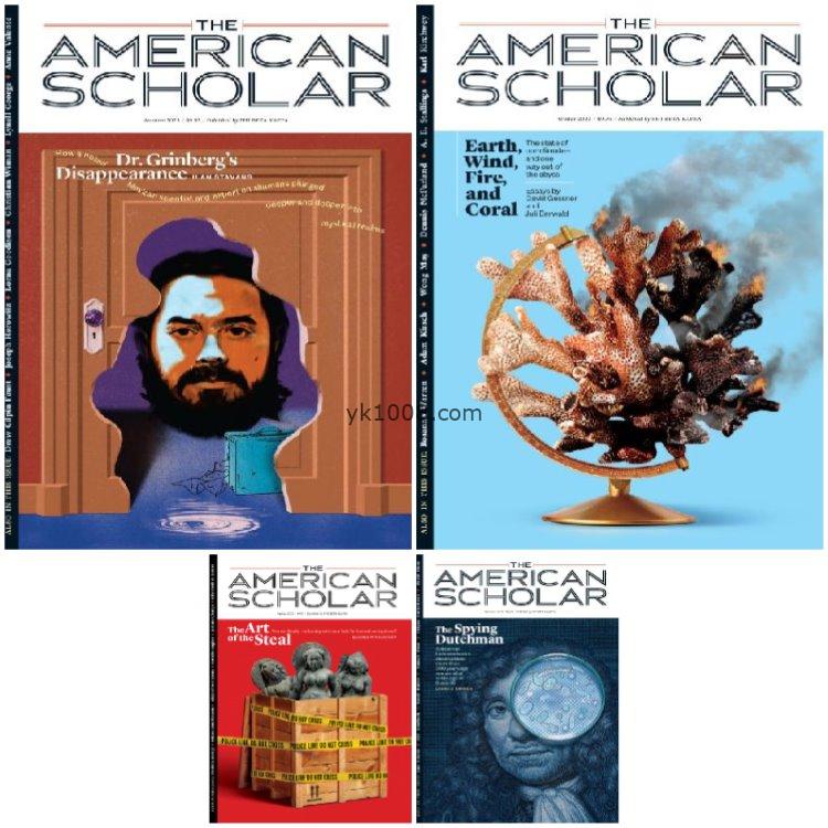 【美国版】《The American Scholar》2023年合集美国学者公共事务文学科学历史文化季刊pdf杂志（4本）