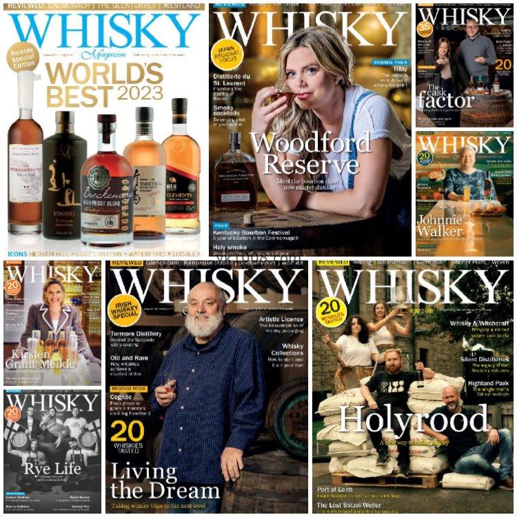 【英国版】《Whisky Magazine》2023年合集威士忌爱好者酿酒厂食物搭配品尝笔记专家采访幕后之旅pdf杂志（8本）