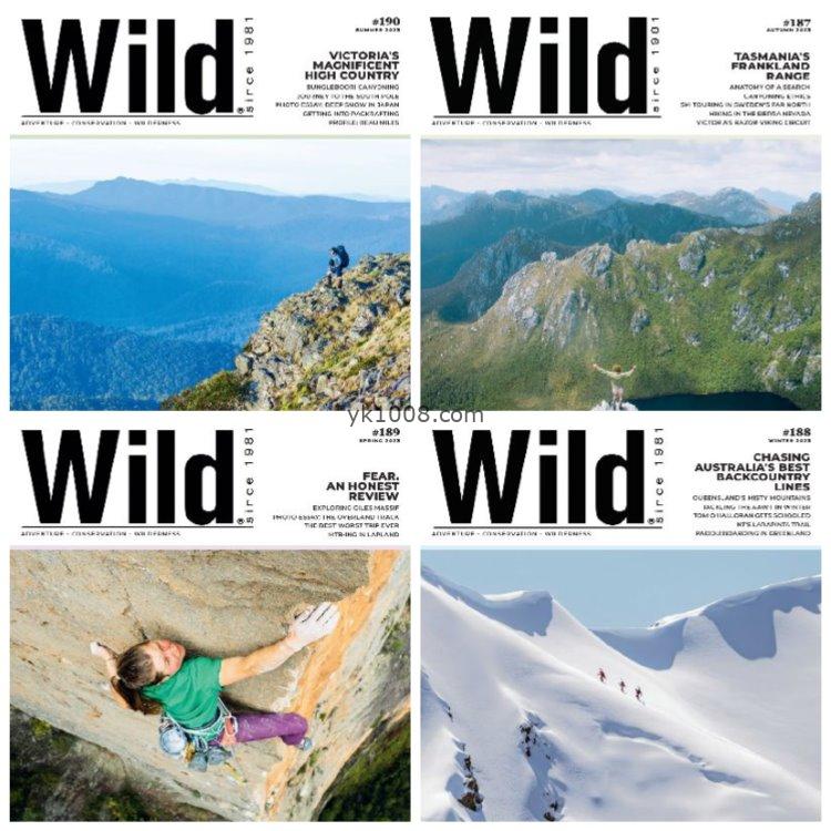 【澳大利亚】《Wild》2023年合集荒野探险丛林漫步划水徒步洞穴探险登山峡谷探险pdf杂志（4本）