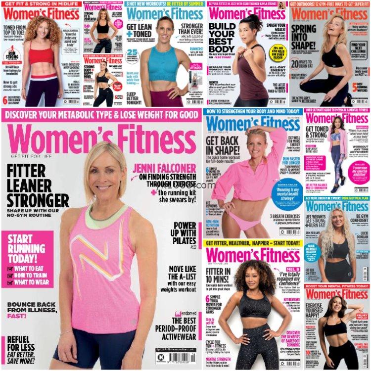 【英国版】《Women’s Fitness UK》2023年合集女性健康杂志保持身材快乐乐观心态健身pdf杂志（12本）
