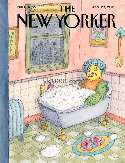 【美国】The New Yorker2024-01-29纽约客考研精读英语学习阅读pdf杂志网盘免费下载（周刊）