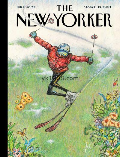 【美国】The New Yorker2024-03-18纽约客考研精读英语学习阅读pdf杂志网盘免费下载（周刊）
