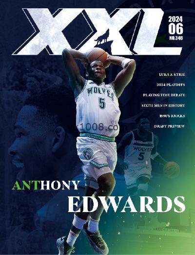 【台湾版】NBA美國職籃XXL 2024/6月號 第346期PDF电子版下载阅读