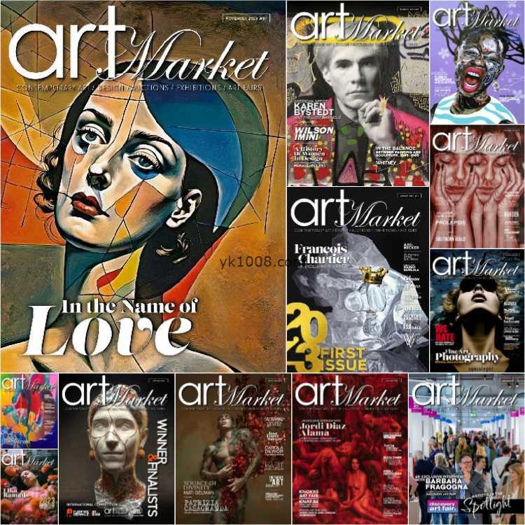 【以色列】Art Market Magazine – Full Year 2023 Collection以色列艺术摄影作品pdf杂志