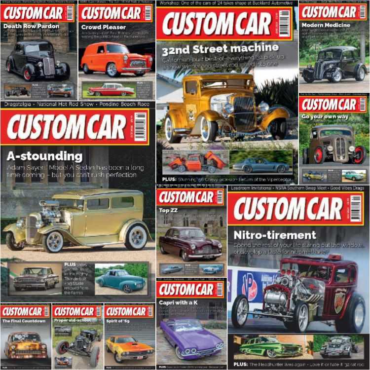 【英国版】Custom Car – Full Year 2024 Collection定制经典汽车pdf杂志