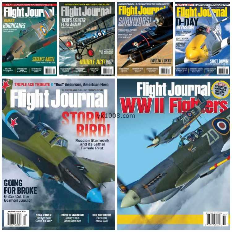 【英国版】Flight Journal – Full Year 2024 Collection航天飞行飞机pdf杂志