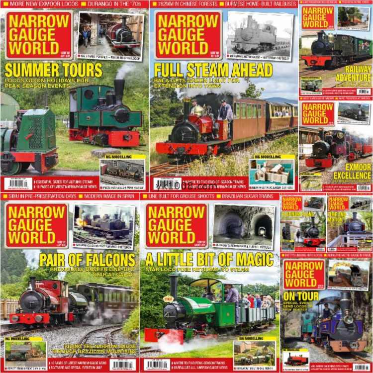 【英国版】Narrow Gauge World – Full Year 2024 Collection经典火车历史项目pdf杂志