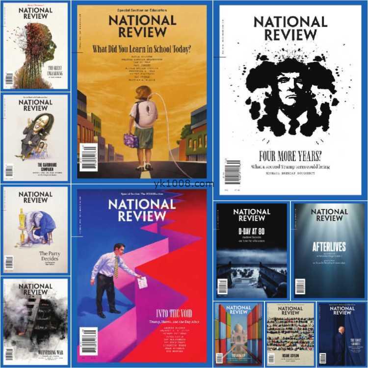 【美国版】National Review – Full Year 2024 Collection国家评论美国新闻分析pdf杂志