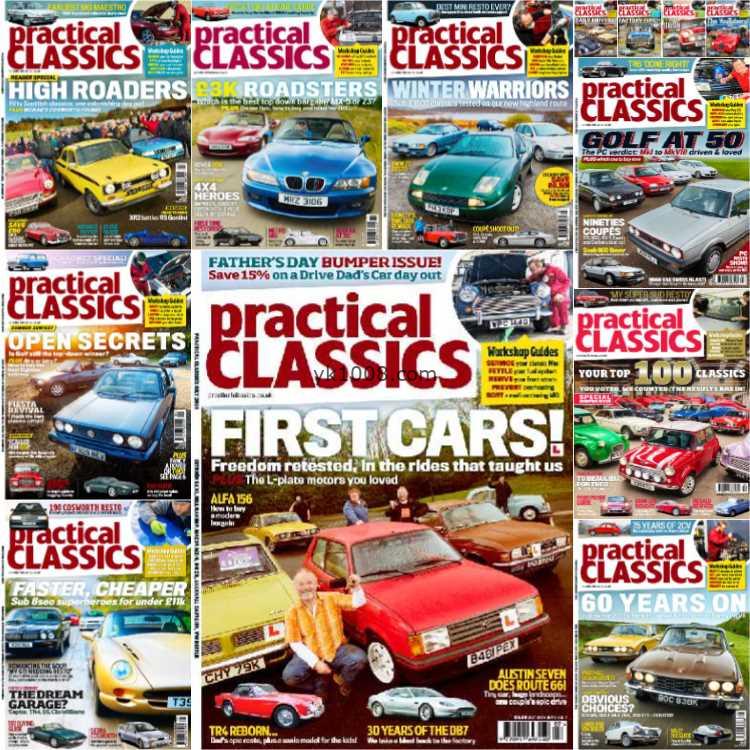 【英国版】Practical Classics – Full Year 2024 Collection实用经典汽车体验购买测评建议pdf杂志