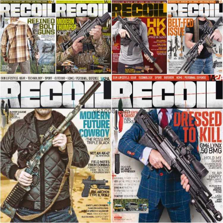 【英国版】Recoil – Full Year 2024 Collection军事武器枪支射击爱好者pdf杂志