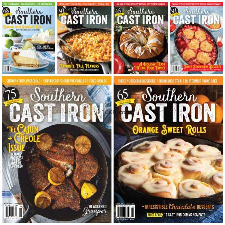 【美国版】Southern Cast Iron – Full Year 2024 Collection美国南部经典美食食谱pdf杂志