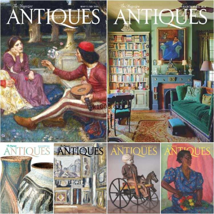 【美国版】The Magazine Antiques – Full Year 2024 Collection古董展览拍卖会pdf杂志