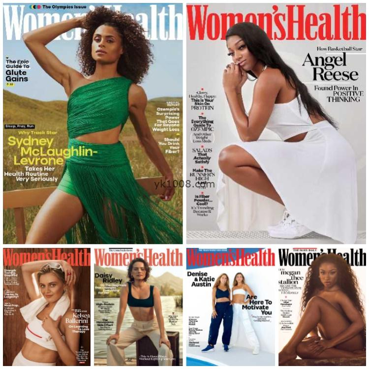 【美国版】Women’s Health USA – Full Year 2024 Collection