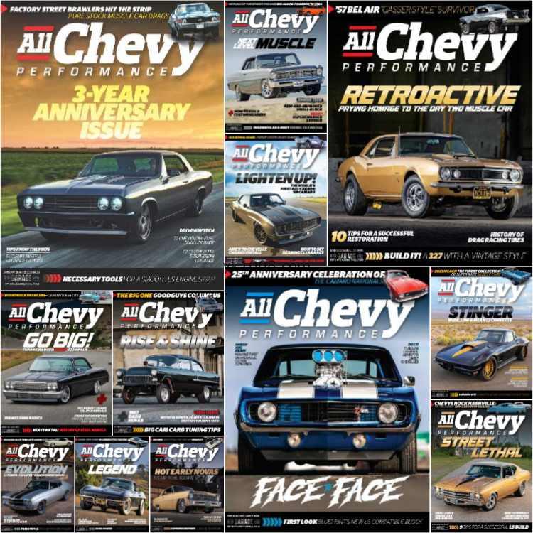 【美国版】All Chevy Performance – Full Year 2024 Collection雪佛兰复古现代汽车pdf杂志