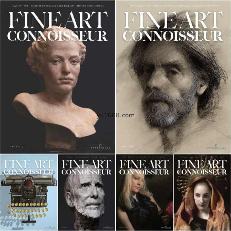 【美国版】Fine Art Connoisseur – Full Year 2024 Collection艺术收藏pdf杂志