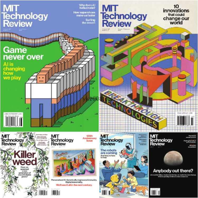 【美国版】MIT Technology Review – Full Year 2024 Collection权威决策技术力量报道pdf杂志