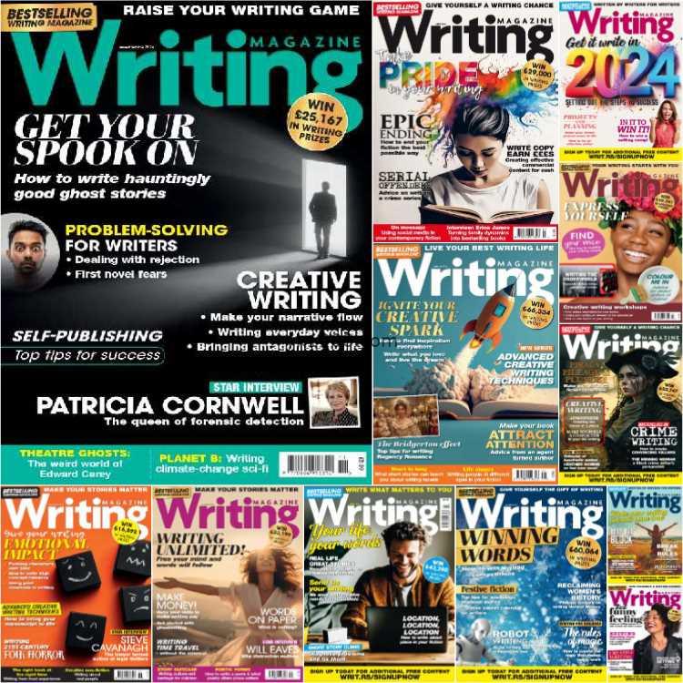 【英国版】Writing Magazine – Full Year 2024 Collection作家写作小说诗人记者技巧pdf杂志