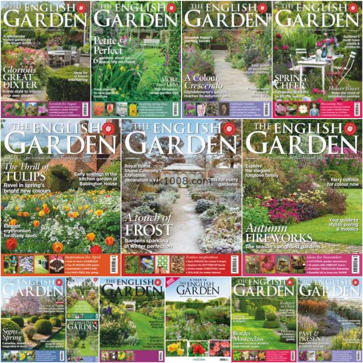 【英国版】《The English Garden》2020年合集英式花园园艺植物种植绿化园林设计pdf杂志（14本）