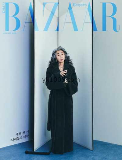 【韩国版】Harper’s Bazaar Korea – January 2025年1月PDF电子版杂志