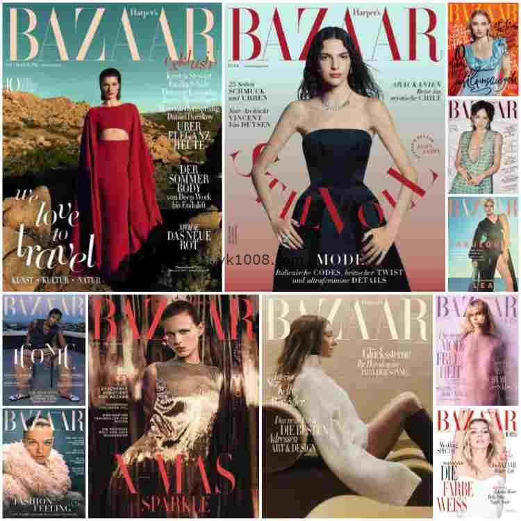 【德国版】Harper’s Bazaar – 2024 Jahrgang 2024年合集PDF电子杂志