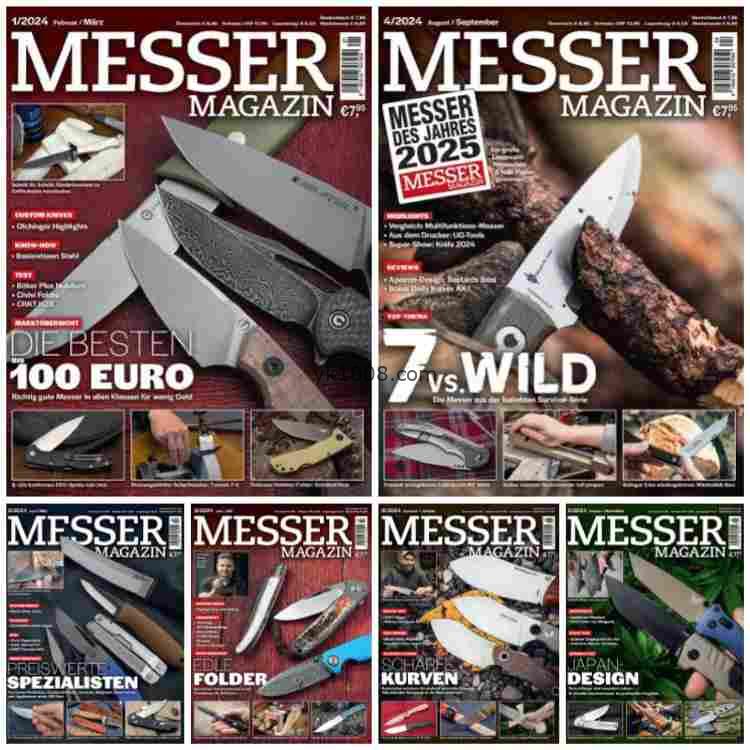 【德国版】Messer – 2024 Jahrgang 2024年合集PDF电子版杂志