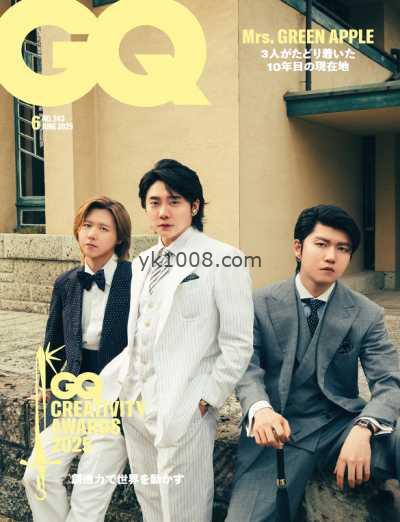 【日本版】GQ Japan – June 2025年6月PDF电子版杂志