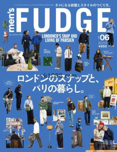 【日本版】MENS FUDGE 2025年 06月号PDF电子版杂志