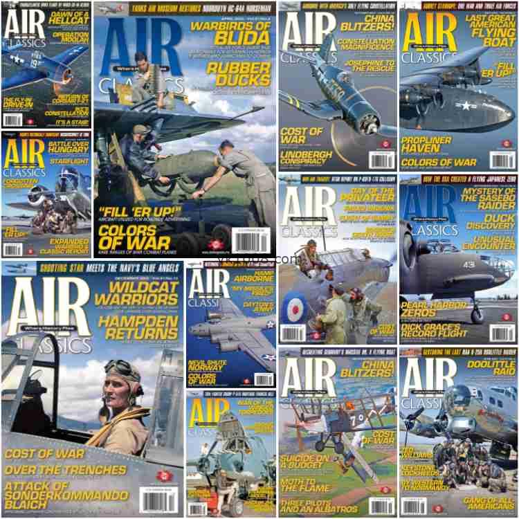 【美国版】Air Classics Where History Flies – Full Year 2025 Collection年合集PDF电子版杂志